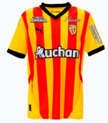 Maillot domicile du RC Lens pour la saison 2023/2024