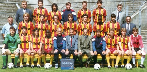 Equipe du RC Lens - saison 1989/90