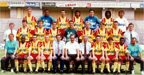 L'quipe lensoise de la saison 1992/93