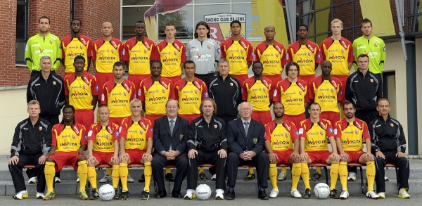 Photo de l'quipe du RC Lens - saison 2010/2011