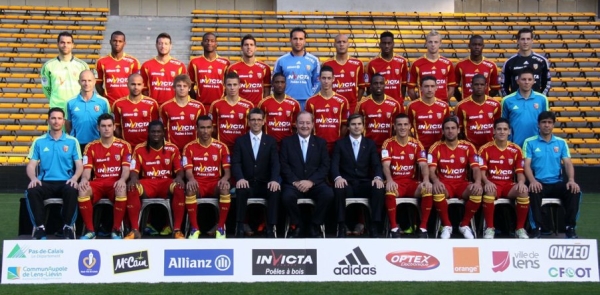 Photo de l'quipe premire du RC Lens - Saison 2011/12