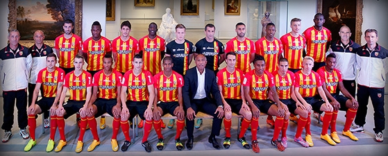 Photo quipe du RC Lens - Saison 2014/2015