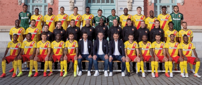 Photo de l'équipe du RC Lens saison 2021/22