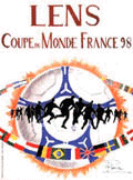 Affiche Lens - France98