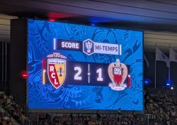CdF : Finale 2026 2-1 à la mi-temps